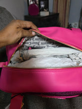Load image into Gallery viewer, NWT Juicy Couture Pink sequin weekender
