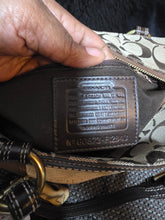 Load image into Gallery viewer, Preloved patchwork Coach bag bundle.  Wallet and thin scraf included
