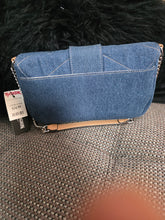 Load image into Gallery viewer, NWT denim True Religion Shoulder bag
