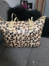 Load image into Gallery viewer, Preloved MCM Leopard bag

