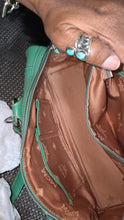 Load image into Gallery viewer, Preloved Green MCM shoulder bag
