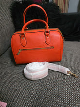 Load image into Gallery viewer, New Coach Medium Rowan Mandarin with chain
