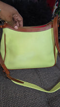 Load image into Gallery viewer, Preloved Dooney and Bourke shoulder bag. Keylime color
