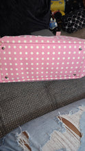 Load image into Gallery viewer, Preloved YSL Pink Polka Dot bag
