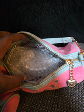 Load image into Gallery viewer, NWT Pink and Blue Juicy Couture Barrel with mini
