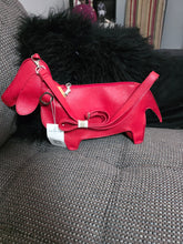 Load image into Gallery viewer, NWT Red dog bag
