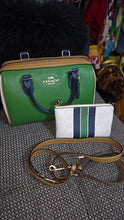 Load image into Gallery viewer, Preloved Coach Medium Varisty Rowan  and Wristlet
