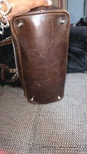 Load image into Gallery viewer, Preloved Coach tweed shoulder bag
